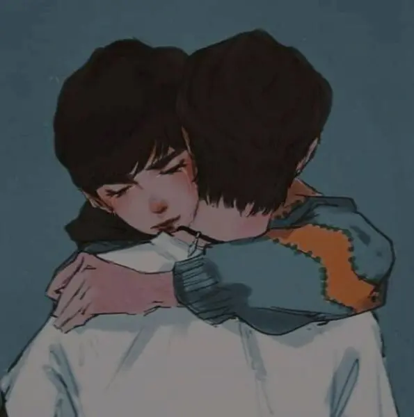 Yizhan hug
